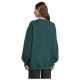 Adidas Γυναικείο φούτερ Essentials Fleece Long Oversized Crew Sweatshirt
